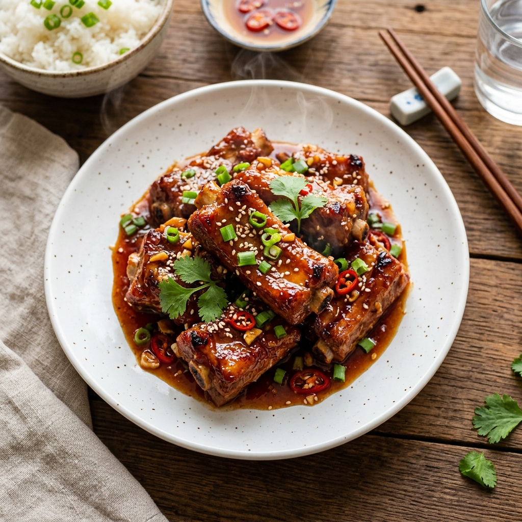 Sườn xào chua ngọt